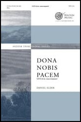 Dona Nobis Pacem SATB choral sheet music cover Thumbnail